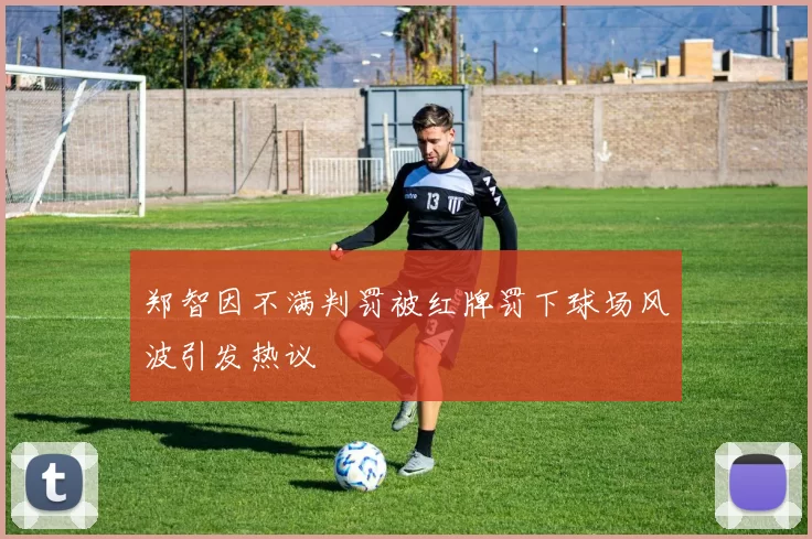 郑智因不满判罚被红牌罚下球场风波引发热议
