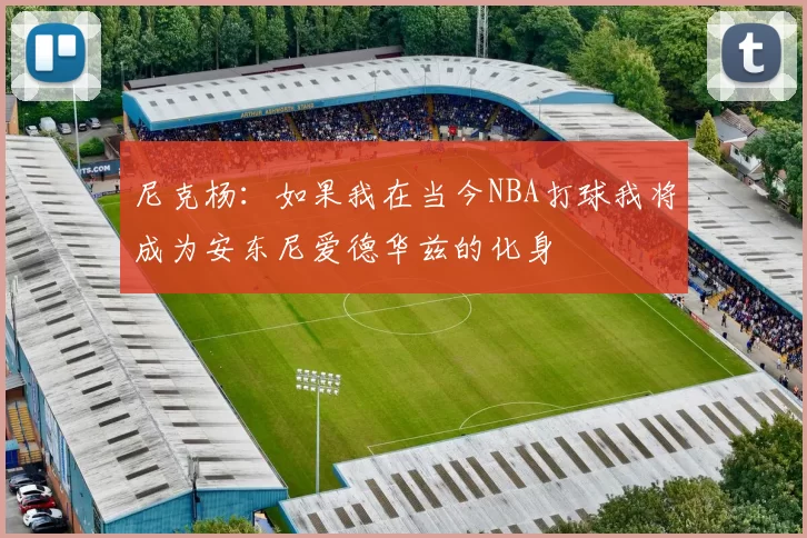 尼克杨：如果我在当今NBA打球我将成为安东尼爱德华兹的化身